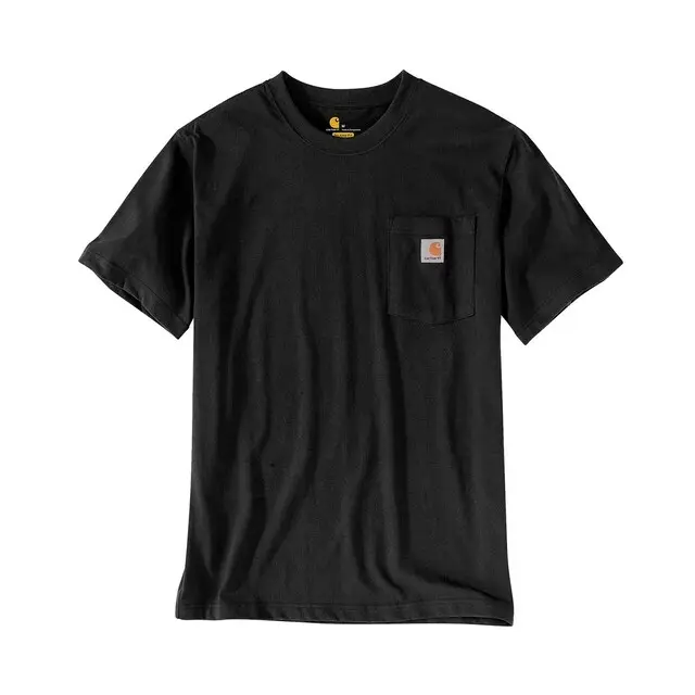 Carhartt 103296 T-shirt Zwart - maat L Groothandel