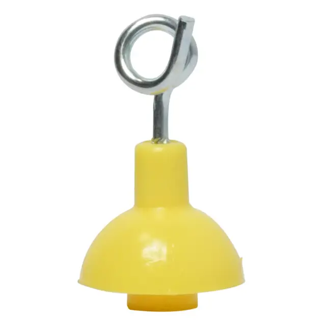 Vervangende Koppen M Geel Voor Ovale & 8mm Paal, Doos Van 25 Stuks Populair