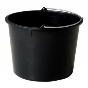 Modern Betra emmer zwart - 12 liter - 651053