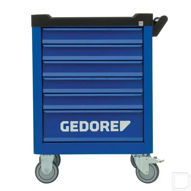 Gedore WSL-M6 Gereedschapwagen Workster Smartline met 6 laden Beperkt Aanbod