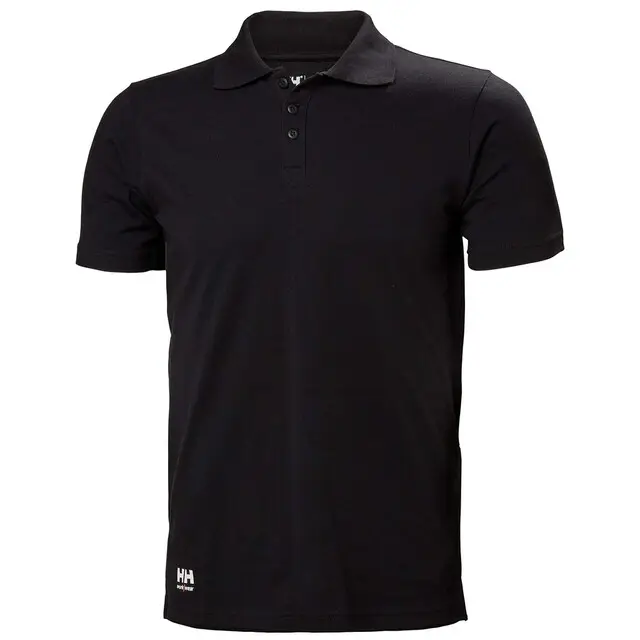 Helly Hansen Classic Polo Heren 990 Zwart - Maat 4XL Weekendaanbieding