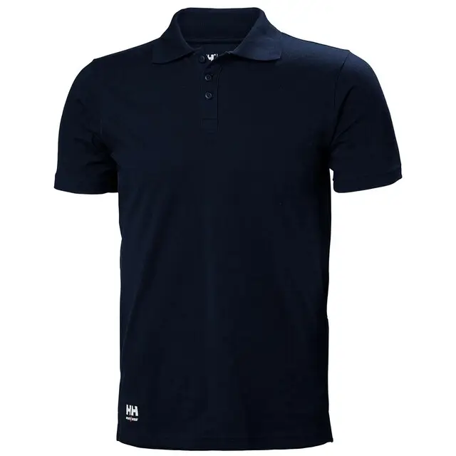 Helly Hansen Classic Polo Heren 590 Marine Blauw - Maat XL Beperkt Aanbod