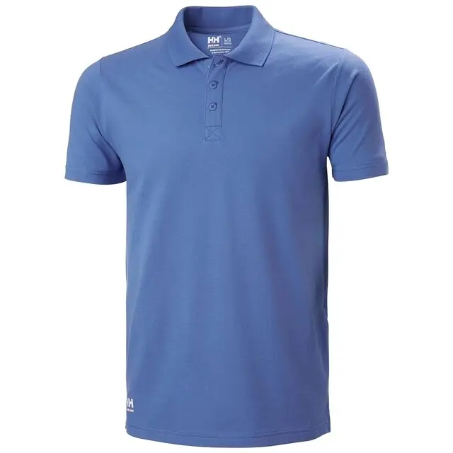 Helly Hansen Classic Polo Heren 558 Steen Blauw - Maat 4XL Merkproduct