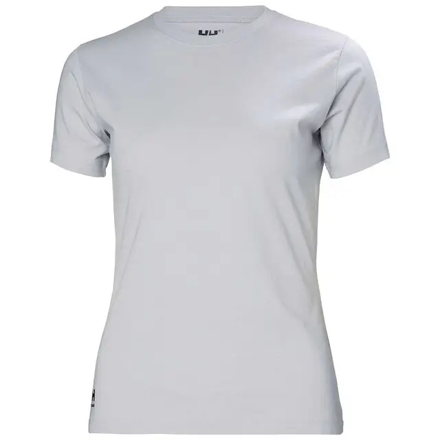 Helly Hansen W Classic T-Shirt Dames 910 Grijs - Maat M Laatste Versie