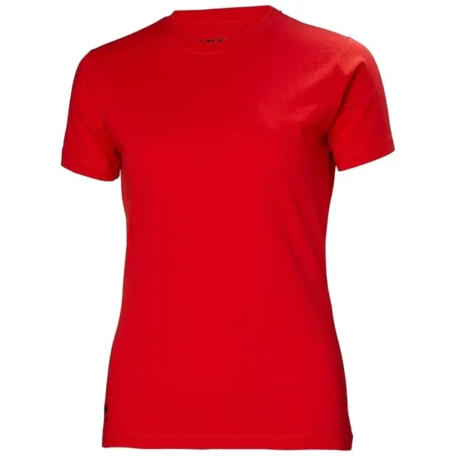 Origineel Helly Hansen W Classic T-Shirt Dames 220 Helder Rood - Maat L