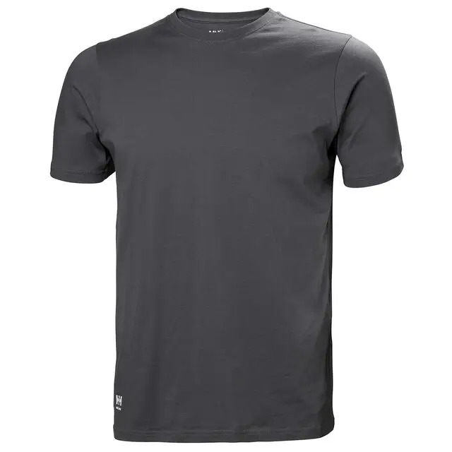 Helly Hansen Classic T-Shirt Heren 970 Donkergrijs - Maat 4XL Handgemaakt