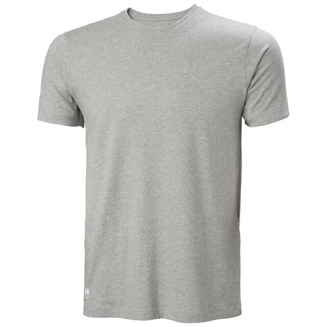 Weekendaanbieding Helly Hansen Classic T-Shirt Heren 930 Grijs Melange - Maat 5XL