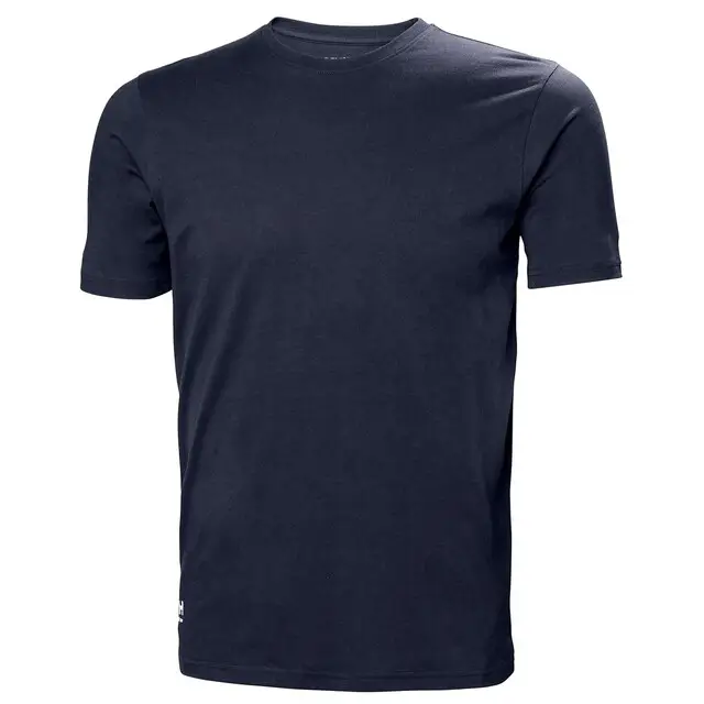 Wereldwijde Verzending Helly Hansen Classic T-Shirt Heren 590 Marine Blauw - Maat M