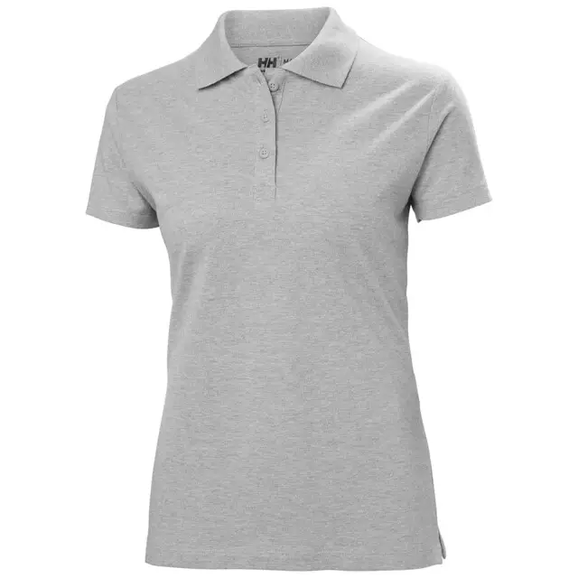 Merkproduct Helly Hansen W Classic Polo Dames 930 Grijs Melange - Maat M