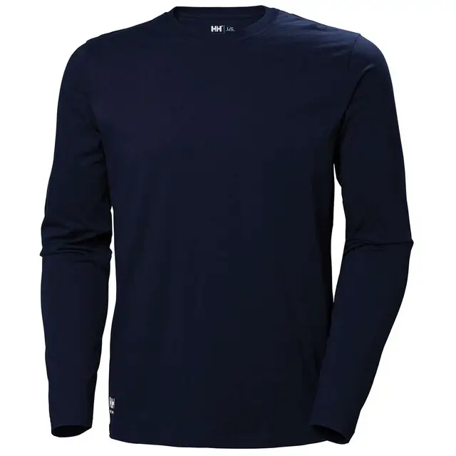 Wereldwijde Verzending Helly Hansen Classic Mouwen Heren 590 Marine Blauw - Maat 4XL