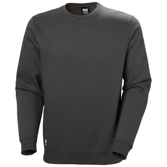 Aanbieding Helly Hansen Classic Sweatshirt Heren 970 Donkergrijs - Maat 4XL
