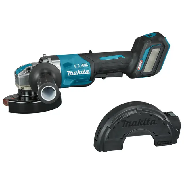 In De Mode Makita 40 V Max Haakse slijper 125 mm X-LOCK GA044GZ