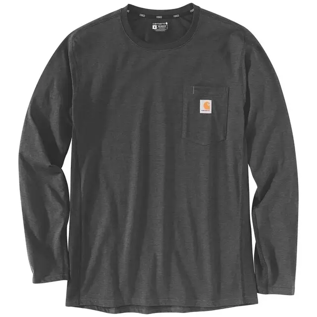 Laatste Kans Carhartt Force Flex Pocket T-shirt Carbon Heather XL
