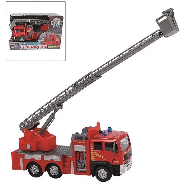 Nieuwe Collectie Kids Globe 510126 - Brandweer Ladderwagen DE 1:21