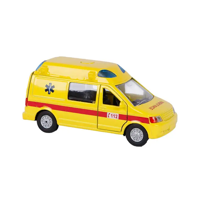Kids Globe 510178 - Ambulance BE 1:36 Hoge Kwaliteit