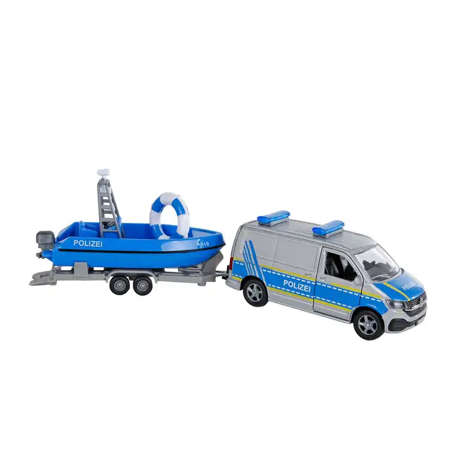 Koop Online Kids Globe 520360 - Politie Met Boot DE 1:36