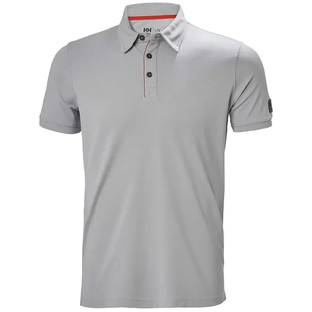 Helly Hansen Tech Polo Heren 931 Lichtgrijs - Maat XL Plaats Bestelling