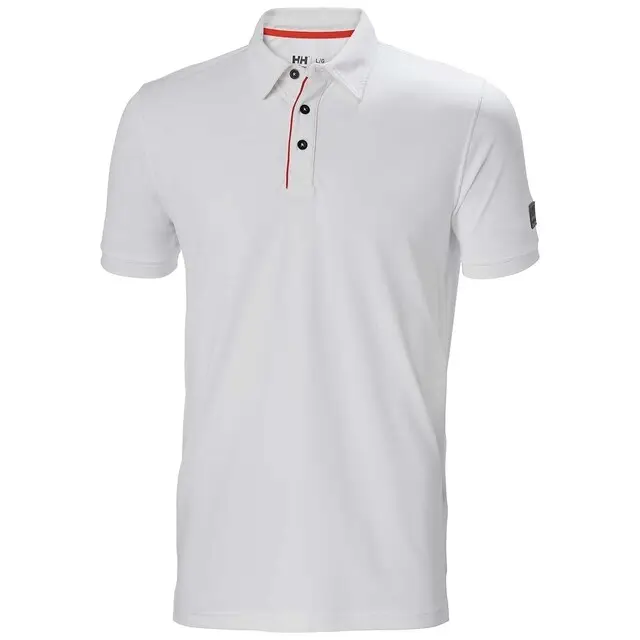 Direct Beschikbaar Helly Hansen Tech Polo Heren 901 Wit - Maat 2XL
