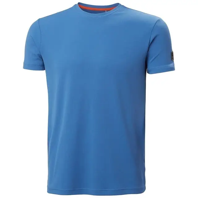 Helly Hansen Tech T-Shirt Heren 558 Steen Blauw - Maat L Topkwaliteit