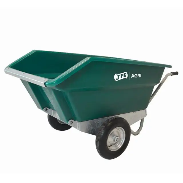 Budget Kiepkruiwagen JFC (Groen) - 250 Liter