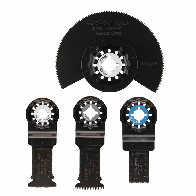 Fabrieksprijs Makita Multigereedschap Invalzaagset4 delig B-67480