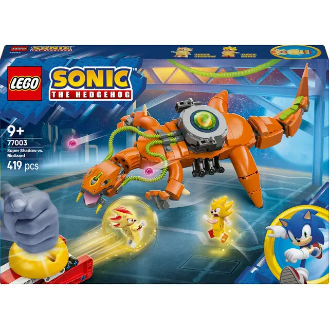 Veilige Betaling Lego 77003 Sonic Super Shadow vs Biolizard