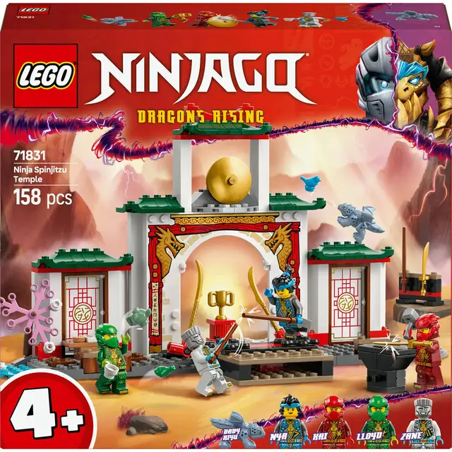 Gecertificeerd Lego 71831 Ninjago Ninja Spinjitzu Temple