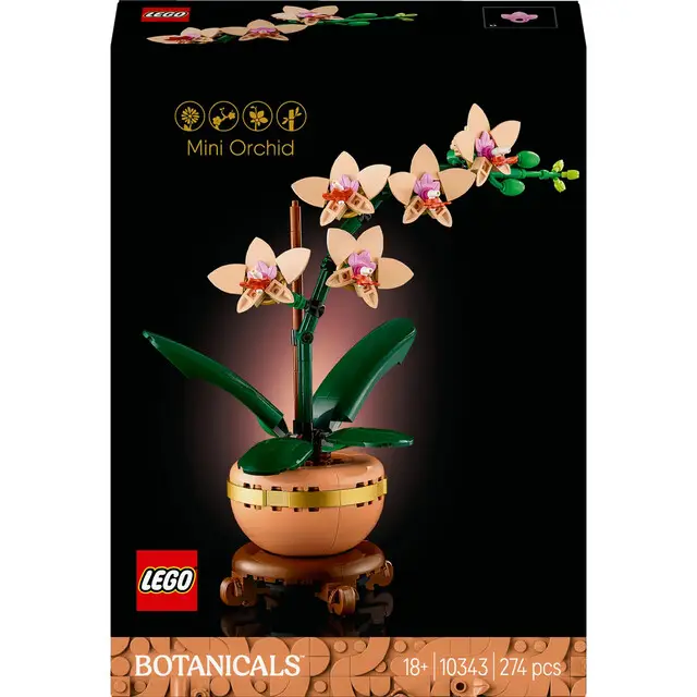 Finale Uitverkoop Lego 10343 Icons Botanical Mini Orchid