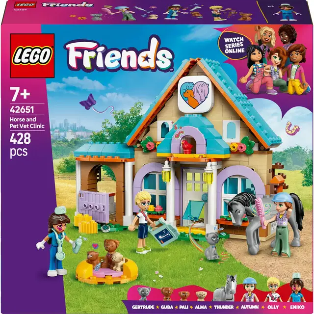Superprijs Lego 42651 Friends Horse and Pet Vet Clinic