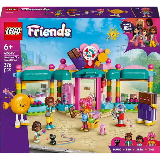 Favoriet Lego 42649 Friends Heartlake City Candy Store