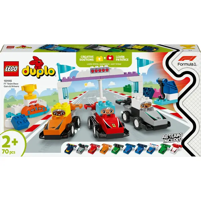 Lego 10445 Duplo Town F1 Start up Gecertificeerd
