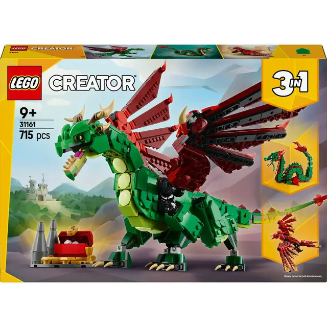 Op = Op Lego 31161 Creator Medieval Dragon