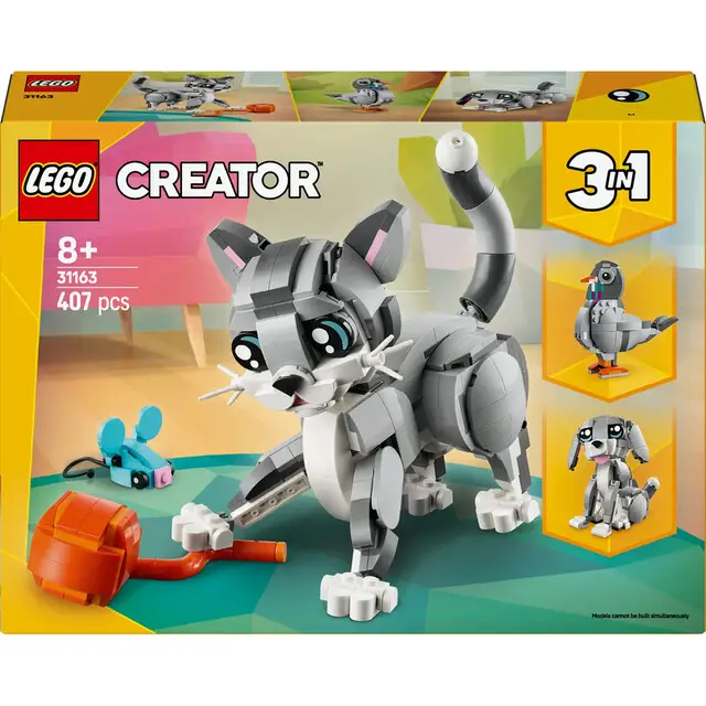 Lego 31163 Creator Playful Cat Shop Nu