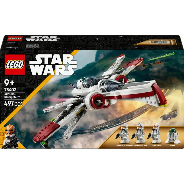Lego 75402 Star Wars ARC-170 Starfighter Betrouwbaar