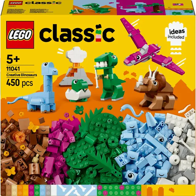 Lego 11041 Classic Creative Dinosaurs Wereldwijde Verzending