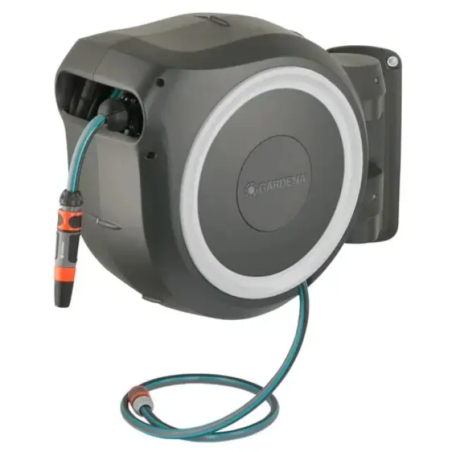 Gratis Verzending Gardena Wandslangenbox 30 RollUp L wit