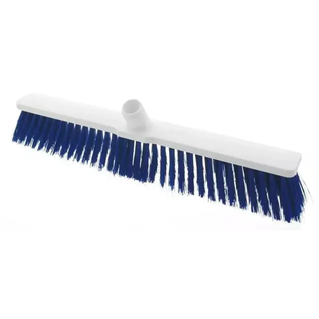 Authentiek Agrivet Bezem Medium Hard Blauw 50 Cm