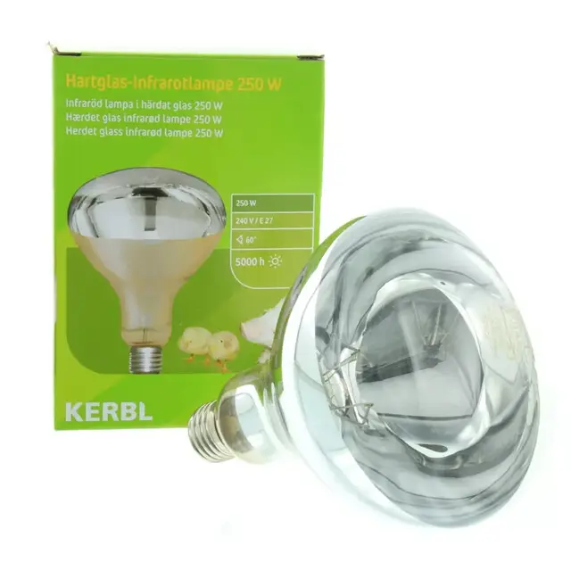 Op = Op Kerbl Warmtelamp Infrarood 250W - Wit