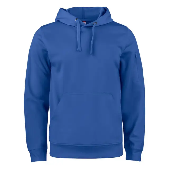 Clique Basic Active Hoodie Kobalt - Maat XXL Speciale Aanbieding
