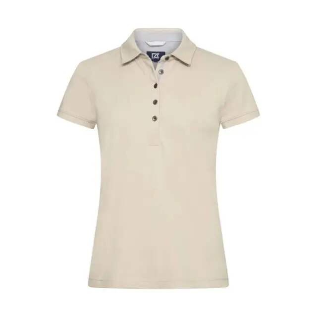 Cutter &Buck Advantage Premium Polo Dames Beige Xs Veilige Betaling