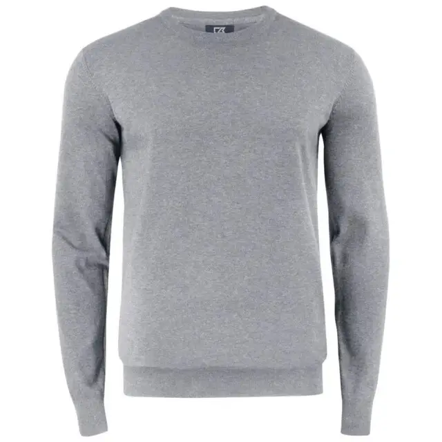 Actieprijs Cutter & Buck Oakville Crewneck Heren Grijs Mél S