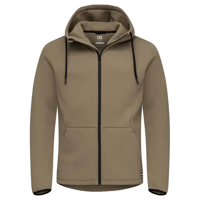 Cutter &Buck Pemberton Hood Fz Men Khaki 3XL Modern