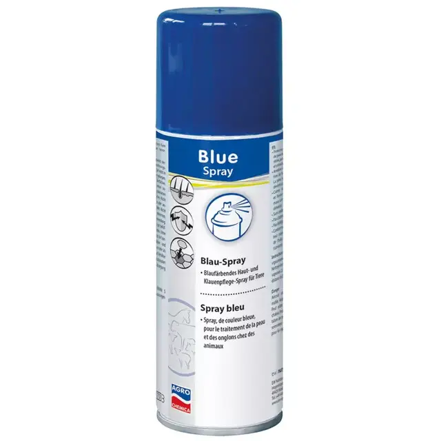Agrochemica Bluespray - Huid- en hoefverzorgingsspray - 200 ml Lage Kosten