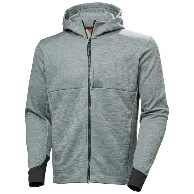 Express Levering Helly Hansen Tech Capuchon Midlayer Grey Melange XL
