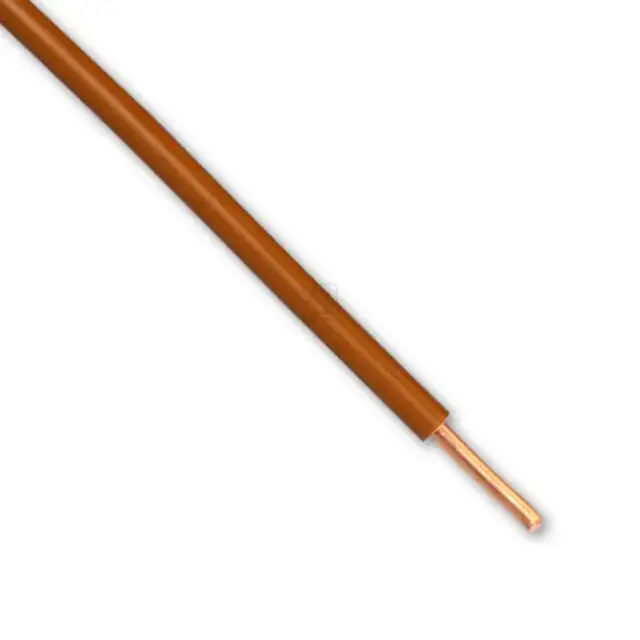 Veilige Betaling VD-Draad Installatiedraad Fasedraad 2,5 mm² Bruin - 20 Meter