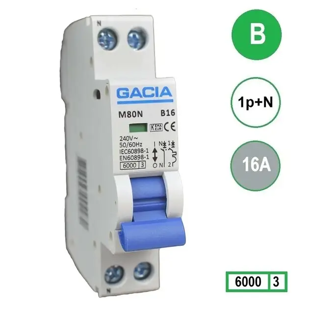 Alleen Vandaag Automaat 16A 1P+N 1 mod B kar
