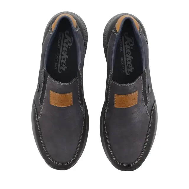 Nieuw Rieker Instapper Heren Zwart/Navy Mt 41