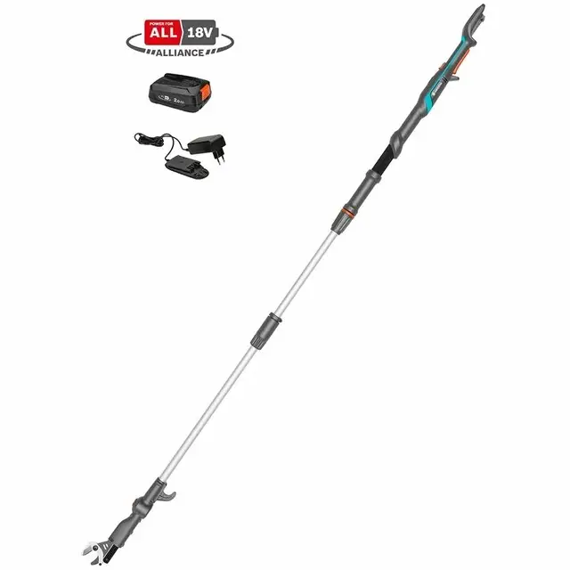 Gardena 18V Telescopische Takkenschaar 250 Incl. Accu Trendy