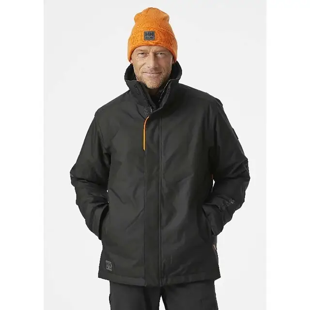 Lage Kosten Helly Hansen Kensington Evo Winterjas 991 Zwart - Maat L