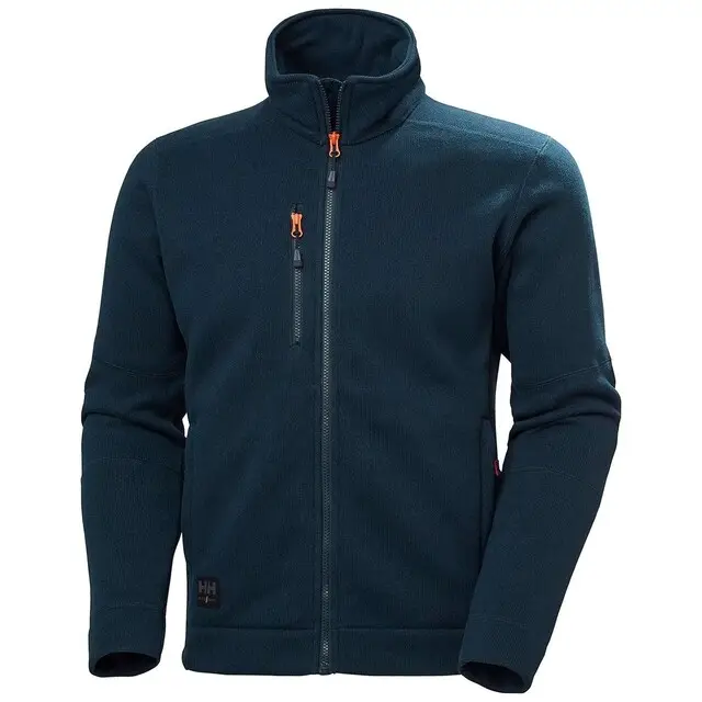 Groothandel Kensington Evo Knit Fleece Jacket 590 Marine Blauw XL